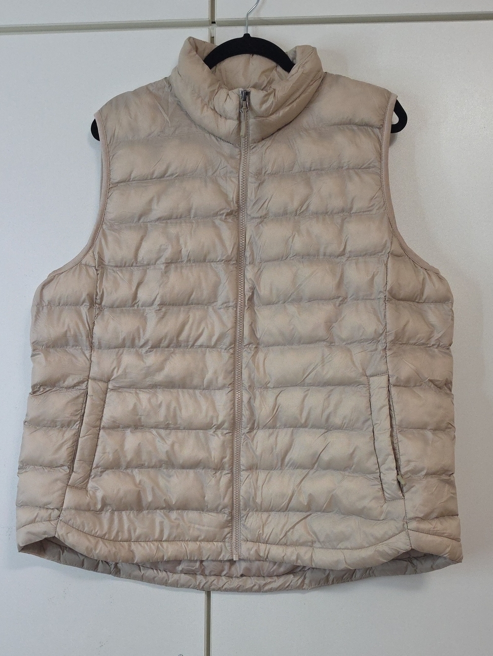 32 Degrees Women's Quilted Puffer Vest - Light Beige